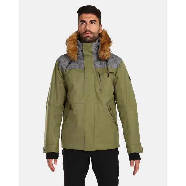  Geaca de iarna pentru barbati KILPI ALPHA-M UM0127KI VERDE 