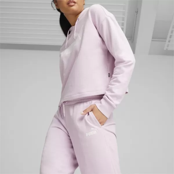  Pantaloni de dama PUMA ESS+ SMALL LOGO HW PANTS TR 678744-60 VIOLET 