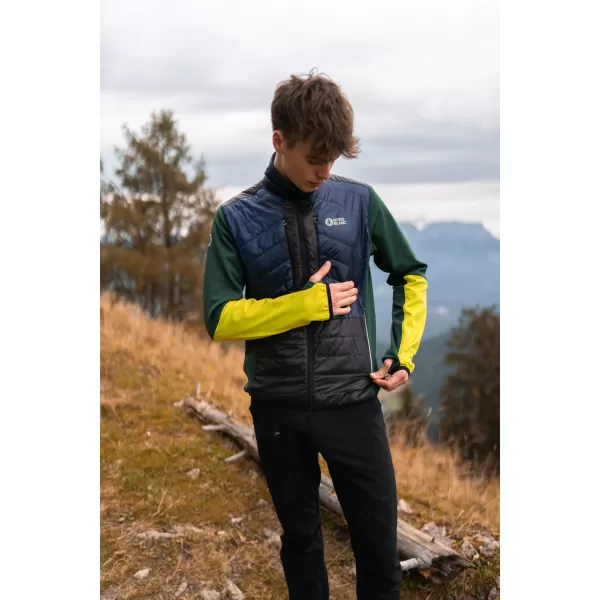  Jachetă sport pentru bărbați NORDBLANC MULTISPORT NBWJM7985 ALBASTRU 