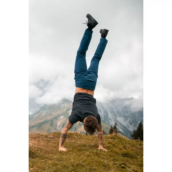  Pantaloni de exterior impermeabili pentru bărbați NORDBLANC ZESTILY NBFPM7960 ALBASTRU ÎNCHIS 