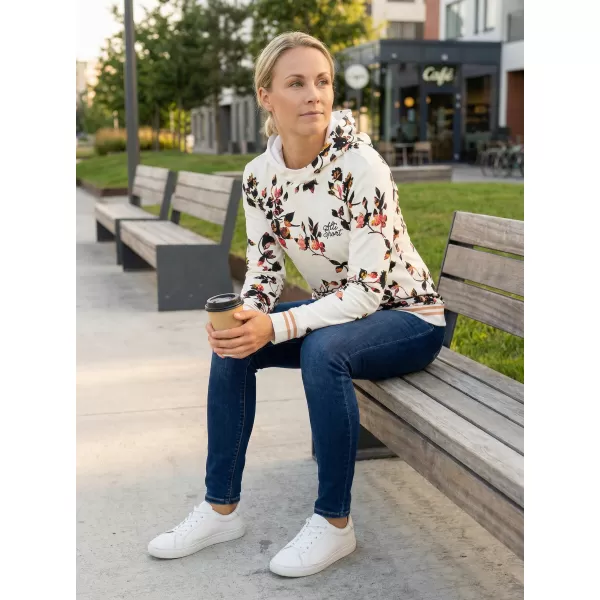  Hanorac premium pentru femei ALTISPORT VOJ/ALW024MI01 ALB 