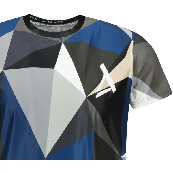  Tricou funcțional premium plus pentru bărbați ALTISPORT VOJ/ALM007TR02 BLEUMARIN/MARO 