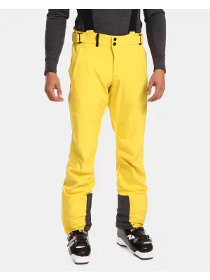Pantaloni de schi pentru bărbați KILPI RHEA-M UM0409KI CHIHLIMBAR