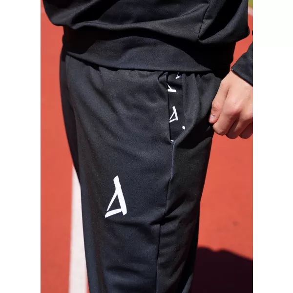  Pantaloni de trening funcționali premium unisex ALTISPORT VOJ/ALM013TEP01 NEGRU 