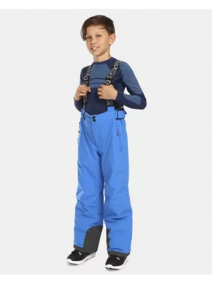 Pantaloni de schi pentru copii KILPI MIMAS-J UJ0401KI ALBASTRU