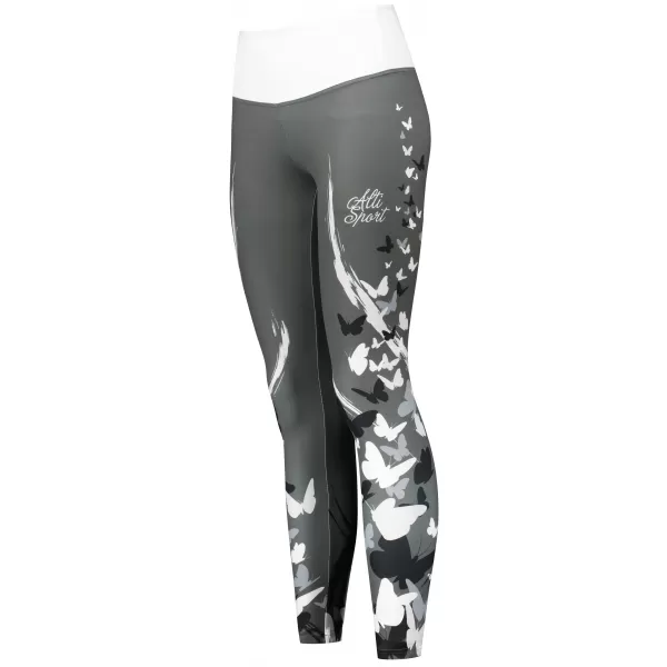  Jambiere lungi premium de damă ALTISPORT VOJ/ALW022LEG01 GRI 