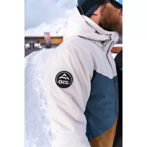  Jachetă de schi pentru bărbați NORDBLANC NIVAL NBWJM7923 ALBASTRU 