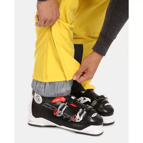 Pantaloni de schi pentru bărbați KILPI RHEA-M UM0409KI CHIHLIMBAR 
