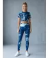 Jambiere lungi premium de damă ALTISPORT VOJ/ALW010LEG01 ALBASTRU REGAL