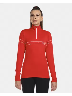 Tricou funcțional de damă KILPI LEEMA-W UL0508KI ROŞU
