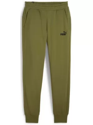 Pantaloni de trening pentru bărbați PUMA ESS LOGO PANTS 586715-76 VERDE