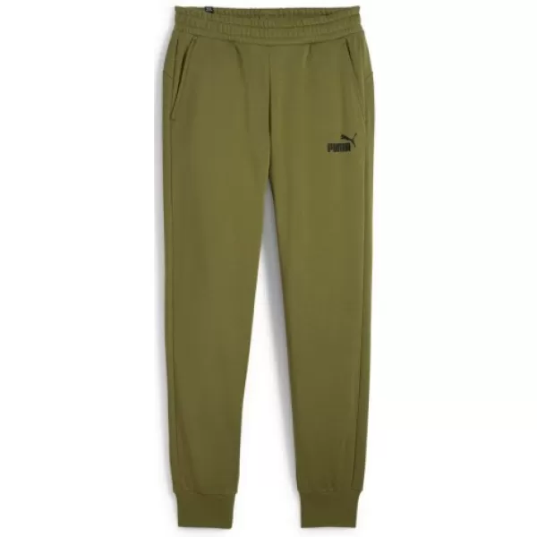 Pantaloni de trening pentru bărbați PUMA ESS LOGO PANTS 586715-76 VERDE 
