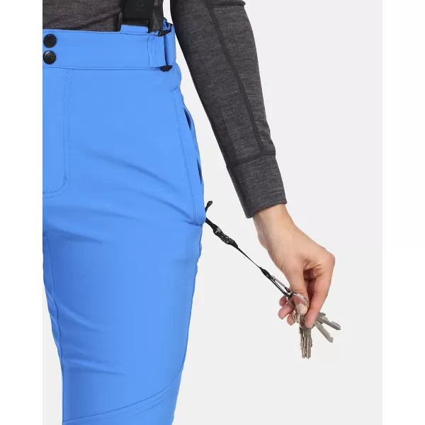  Pantaloni de schi softshell pentru femei KILPI RHEA-W UL0407KI ALBASTRU 
