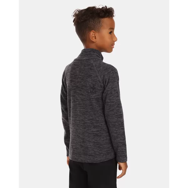  Hanorac fleece pentru copii KILPI ALACANT-J UJ0203KI GRI ÎNCHIS 