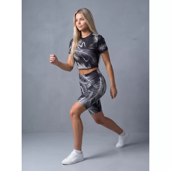  Jambiere de damă deasupra genunchiului premium ALTISPORT VOJ/ALW001LEG02 GRI INCHIS 