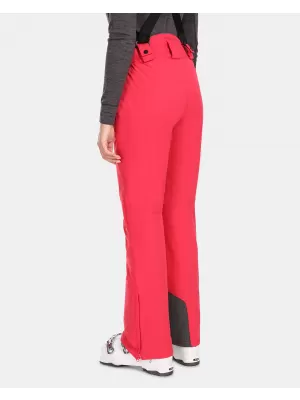 Pantaloni de schi pentru femei KILPI ELARE-W UL0406KI ROZ