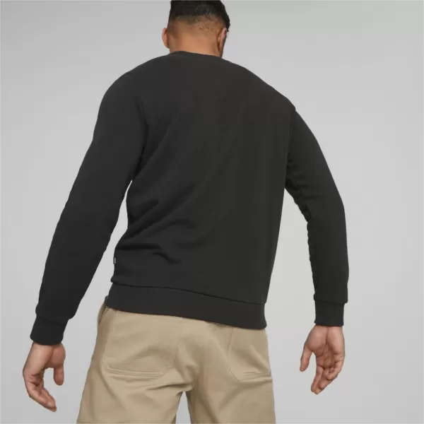  Hanorac pentru bărbați PUMA ESS+ 2 COL BIG LOGO CREW 586763-61 NEGRU 