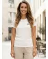 Tricou funcțional premium pentru femei ALTISPORT VOJ/ALW000TR01 ALB