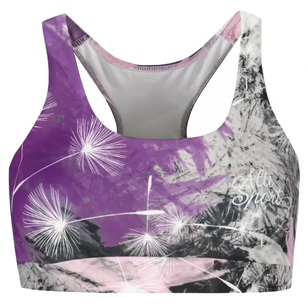  Sutien sport premium pentru femei ALTISPORT VOJ/ALW016POD01 VIOLET 