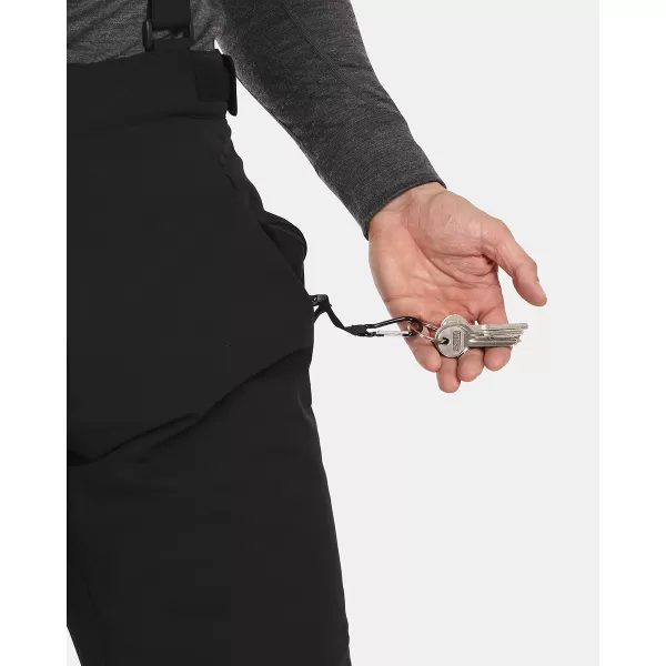  Pantaloni de schi pentru bărbați KILPI METHONE-M UM0405KI NEGRU 