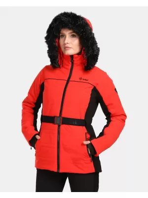 Jachetă de schi pentru femei KILPI CARRIE-W UL0112KI ROŞU