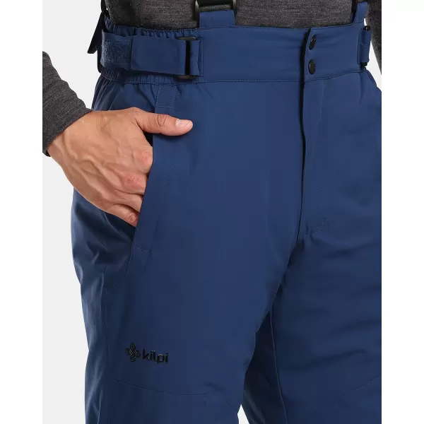  Pantaloni de schi pentru bărbați KILPI MIMAS-M UM0406KI ALBASTRU ÎNCHIS 