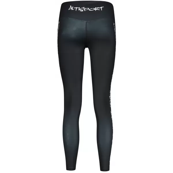  Jambiere lungi premium de damă ALTISPORT VOJ/ALW021LEG01 NEGRU 