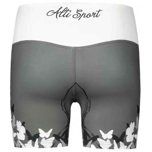  Jambiere scurte premium de damă ALTISPORT VOJ/ALW022LEG03 GRI 