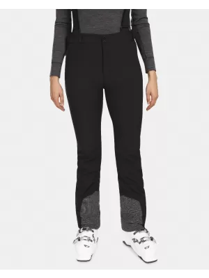 Pantaloni de schi softshell pentru femei KILPI RHEA-W UL0407KI NEGRU