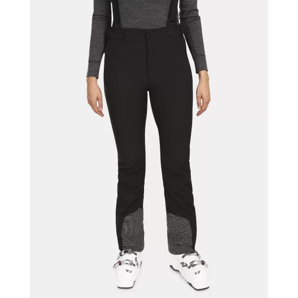  Pantaloni de schi softshell pentru femei KILPI RHEA-W UL0407KI NEGRU 