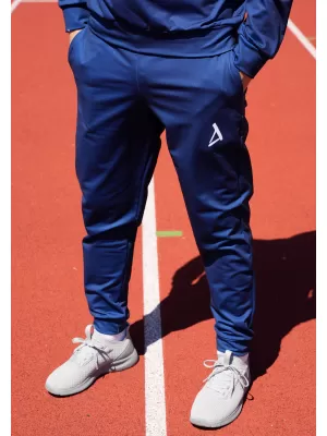 Pantaloni de trening funcționali premium unisex ALTISPORT VOJ/ALM013TEP01 ALBASTRU MARIN