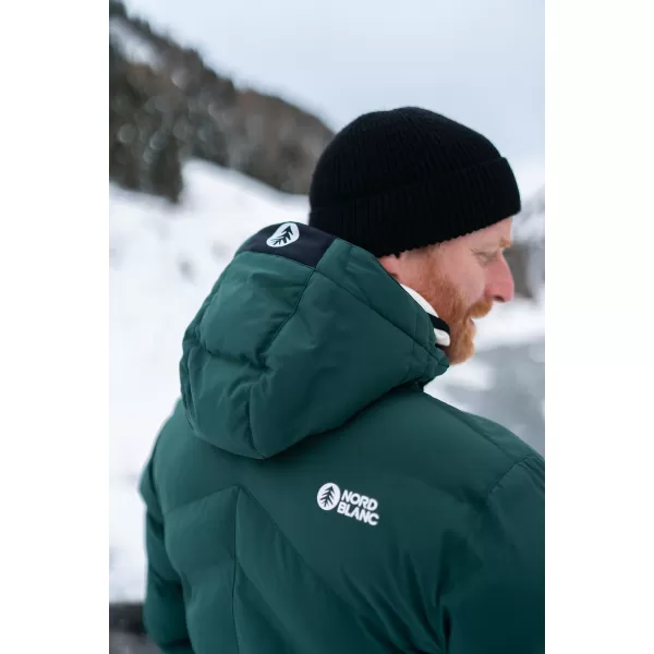  Geaca de iarna pentru barbati NORDBLANC BRILLIANCY NBWJM7926 VERDE ÎNCHIS 