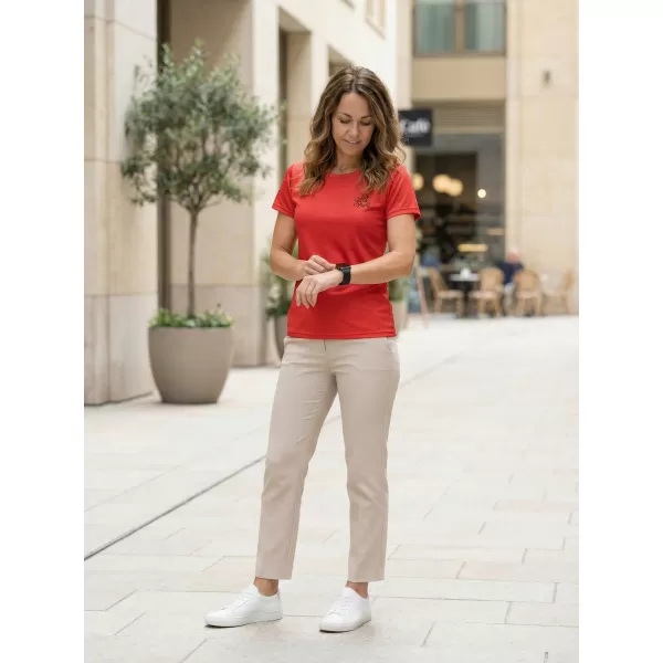  Tricou funcțional premium pentru femei ALTISPORT VOJ/ALW000TR01 ROȘU 