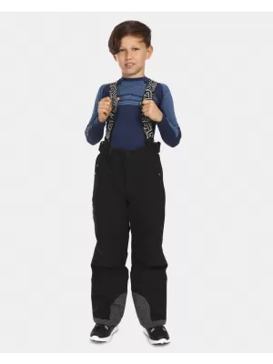 Pantaloni de schi pentru copii KILPI MIMAS-J UJ0401KI NEGRU