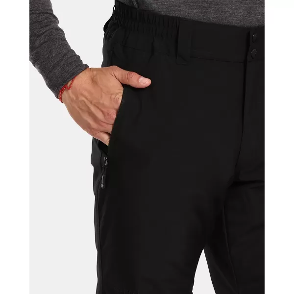  Pantaloni de schi pentru bărbați KILPI GABONE-M UM0410KI NEGRU 