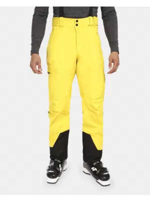 Pantaloni de schi pentru bărbați KILPI LAZZARO-M UM0401KI CHIHLIMBAR