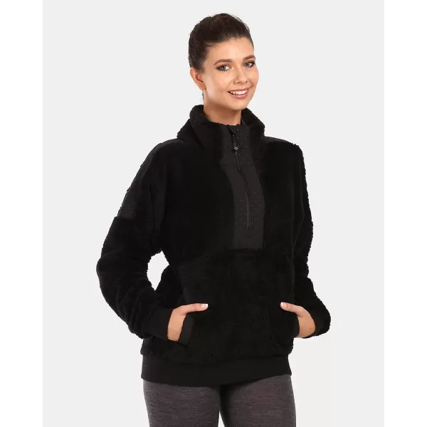  Hanorac cald de dama KILPI LIVAE-W UL0214KI NEGRU 
