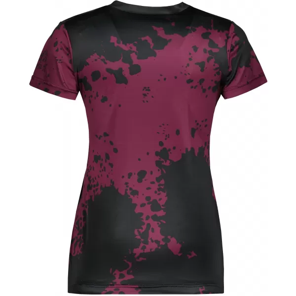  Tricou funcțional premium pentru femei ALTISPORT VOJ/ALW012TR01 VIOLET/NEGRU 