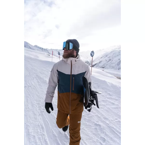  Jachetă de schi pentru bărbați NORDBLANC NIVAL NBWJM7923 ALBASTRU 