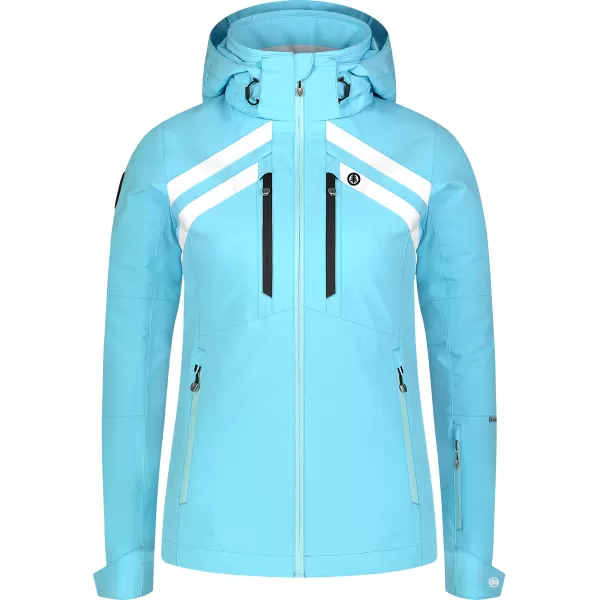  Jachetă de schi pentru femei NORDBLANC CREVASSE NBWJL7932 ALBASTRU DESCHIS 