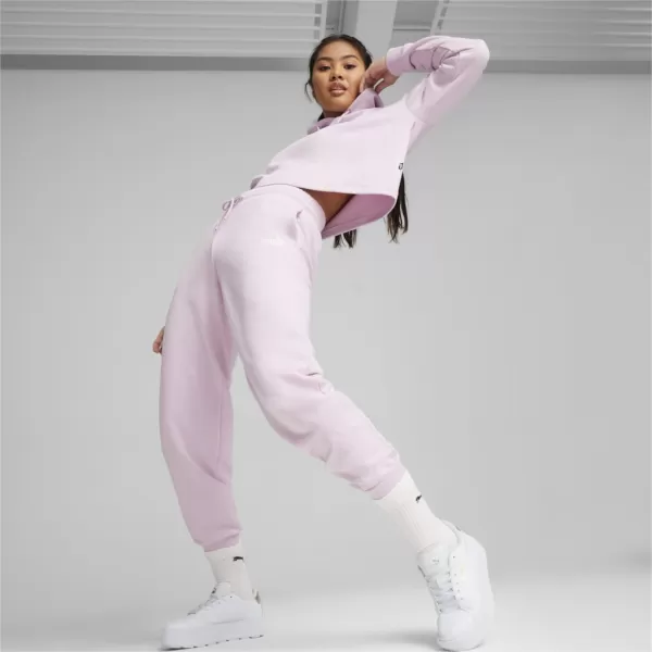 Pantaloni de dama PUMA ESS+ SMALL LOGO HW PANTS TR 678744-60 VIOLET 