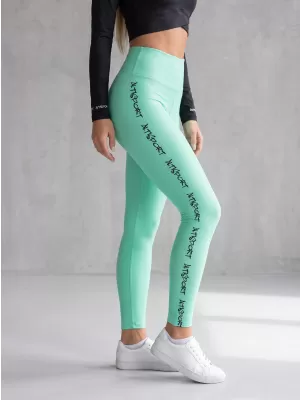 Jambiere lungi premium de damă ALTISPORT VOJ/ALW021LEG01 TURCOAZ
