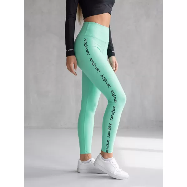 Jambiere lungi premium de damă ALTISPORT VOJ/ALW021LEG01 TURCOAZ 