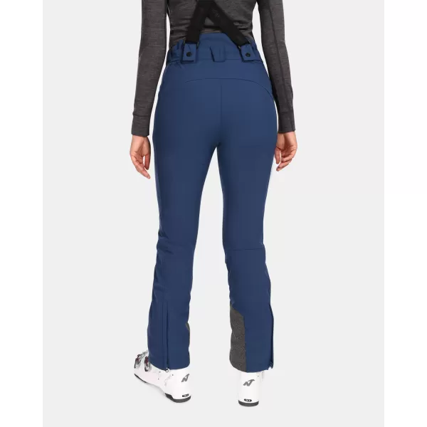 Pantaloni de schi softshell pentru femei KILPI RHEA-W UL0407KI ALBASTRU ÎNCHIS 
