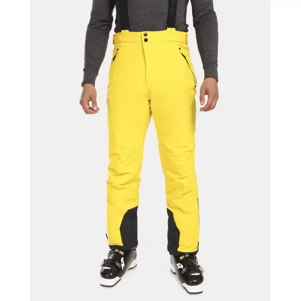  Pantaloni de schi pentru bărbați KILPI METHONE-M UM0405KI CHIHLIMBAR 