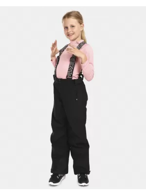 Pantaloni de schi pentru copii KILPI GABONE-J UJ0403KI NEGRU
