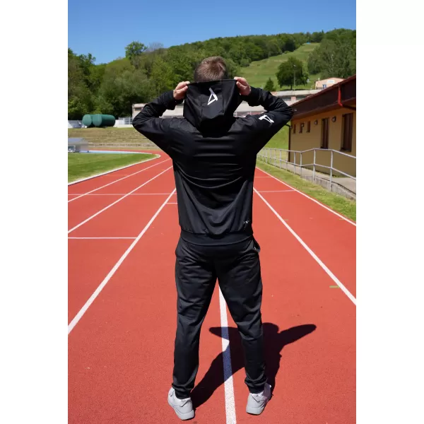  Hanorac funcțional premium pentru bărbați ALTISPORT VOJ/ALM013MI01 NEGRU 