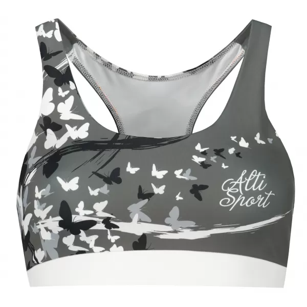  Sutien sport premium pentru femei ALTISPORT VOJ/ALW022POD01 GRI 