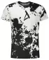 Tricou funcțional premium plus pentru bărbați ALTISPORT VOJ/ALM012TR02 ALB-NEGRU