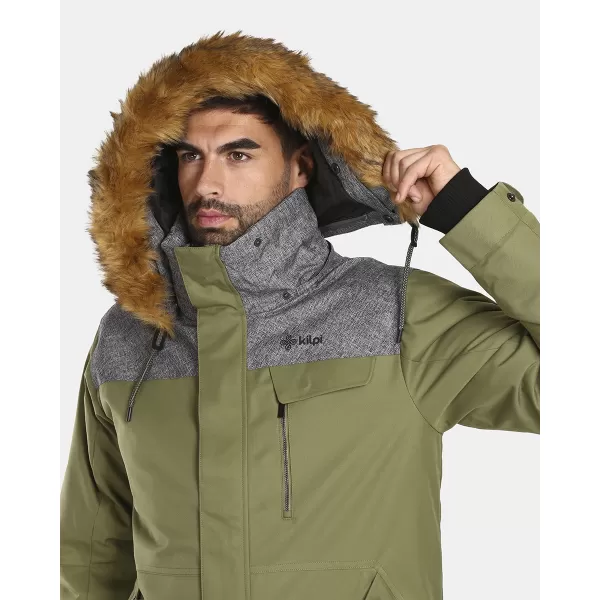  Geaca de iarna pentru barbati KILPI ALPHA-M UM0127KI VERDE 